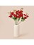 Dekoratif Yapay Papatya - Bordo - 34 cm 1