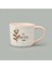 Kitchen It's Coffee Time Kupa - Beyaz / Pembe - 450 ml 1