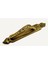 Antika Tarz Dekoratif Pirinç Kubbeli Çekme Kapı Kolu - 396X68 Mm, Antik 1