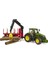 Bruder John Deere 7r 350 Traktör& Kütük Taşıyan Römork BR03154 2