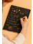 ( 1 Adet ) A5 Sihirli Gökkuşağı Defter 15X20 cm Siyah Kazıma Defteri Sprialli 2