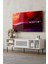 Umay Panjur Kapaklı Beyaz Tv Ünitesi 120 cm 4