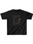 Unisex Çocuk Baskılı T-Shirt - Siyah 1