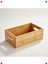 Bambu Ekmek Kutusu & Sunum Sepeti 25X14X8 cm 1