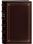 Foto 204- Ring Fotoğraf Albümü Için 4 ile 6 Baskılar, Şarap Rengi/bordo Deri ile Akzente Cover 1