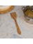 Zeytin Ağacı Delikli Spatula - Açık Kahverengi - 30 cm 1