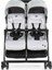 Nessiworld Ohlala Twin Ikiz Bebek Arabası Silver 2