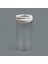 Vakumlu Cam Kavanoz - Şeffaf / Beyaz - 600 ml 1