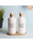 Lotion 2 Li Mutfak Sıvı Sabunluk Seti - Beyaz - 500 ml 1