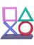 Playstation Için 3 Işık Modlu Oyun Odası Aksesuarı ile Simgeler Işık 3