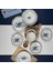 Kitchen Blueness 24 Parça Yemek Takımı - Renkli 2