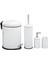 Bath Vintage 4'lü Banyo Seti - Beyaz 2