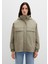 Su Itici Kapüşonlu Haki Ceket 1110348-71818 10