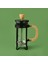 Bambu French Press - Siyah / Açık Kahverengi / Şeffaf - 350 ml 1