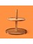 Houseware 2 Katlı Akasya Sunumluk - Kahverengi - 23 cm 1