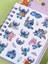 Stitch Sticker Defter 16 Sayfa Sticker 8 Sayfa Not Defteri Anahtarlık Hediyeli 3