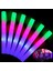 LED Işıklı 3 Modlu Kauçuk Işıklı Sünger Parti Çubuk Sopa - 46 cm (6’lı Paket) 4