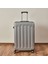 Canal Air Büyük Boy Abs Valiz - Gümüş - 76X52X30 cm 1