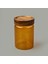 Mia Akasya Yuvarlak Cam Kavanoz - Amber - 850 ml 1