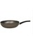 Kuvars Granit Wok Tava - Siyah - 28 cm 1