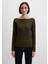 Yeşil Uzun Kollu Tişört 1613595-71545 12