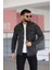 Erkek Kot Gömlek Slim Fit, Çift Cepli Geniş Düğmeli Likrasız Gömlek 1