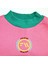 Free Will Baskılı Yüksek Yaka Pembe Crop Sweatshirt 4