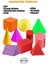 Geometrik Cisimler ve Şekiller 1 Paket Matematik Ders Materyali 10 Parça Prizma Küp Silindir Küp Kon 1