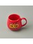Kitchen Focus On The Good Sloganlı Kupa - Kırmızı - 310 ml 3