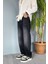 Taşlanmış Siyah Baggy Kot Pantolon 1