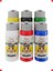 Ana Renkler Parmak Boyası Seti - 6X60 ml 1
