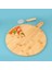 Pizza Sunum Tahtası ve Bıçağı - Açık Kahverengi - 34 cm 2
