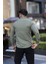 Saklı Düğmeli Slim Fit Klasik Yaka Uzun Kol Pamuk Gömlek 3