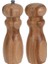 Houseware 2'li Bambu Tuz ve Karabiber Değirmeni - Kahverengi - 16 cm 1