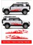Dağ ve Orman 2 Adet Sticker - Avcı 4x4 Off Road Pickup Adventure - Araba Oto Araç Karavan Sticker 02529 1