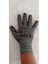 Gri Siyah Iş Eldiveni Işçi Eldiveni 1 Çift 4