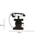 Dekoratif Metal Telefon 1