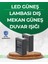 Nrzsnt Şeffaf Abajurlu Duvar Tipi Solar Işık 1