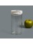 Vakumlu Cam Kavanoz - Şeffaf / Beyaz - 600 ml 2