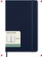12 Ay Haftalık Ajanda, Büyük Boy, Sert Kapak - Safir Mavi 1