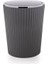 Nely Krom Kaplama Banyo Çöp Kovası - Gri - 6 Lt 1