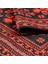 Soft Ruby Afgan Desenli Halı - Kırmızı - 80X150 cm 3