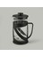 French Press - Şeffaf / Siyah - 600 ml 1