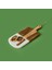 Kitchen Akasya Sunum Tahtası - Kahverengi / Beyaz- 33X15 cm 2