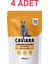 Pouch Sos Içinde Et Parçacıklı Tavuklu Kısır Kedi Pouch Islak Maması 100 gr X4 1