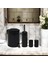 Bath Vintage 4'lü Banyo Seti - Siyah 1
