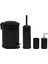 Bath Vintage 4'lü Banyo Seti - Siyah 2