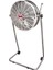 Ayas Devekuşu Retro Tekerlekli Sanayi Tipi Vantilatör - Gri 3