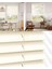 Wooden Blinds %100 Doğal Ahşap Jaluzi Perde 50MM, Alüminyum Kasalı Yüksek Kaliteli - Krem (Kurdelasız) 1