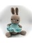 Mavi Elbiseli Tavşancık Amigurumi Oyuncak 1